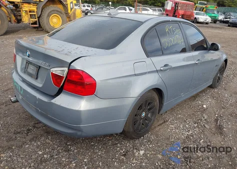 2006 BMW 325I z USA, uszkodzony, nr VIN WBAVB17536NK37646